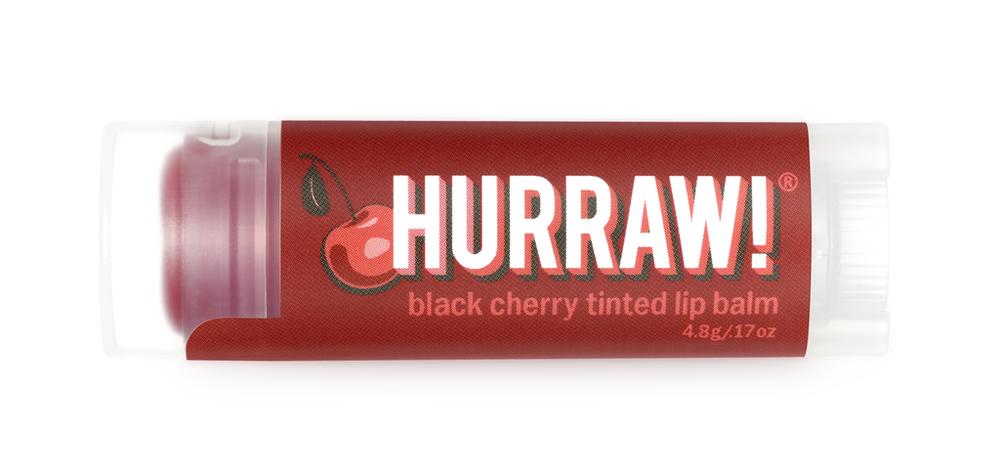Hurraw! Lip Balm Tinted Black Cherry