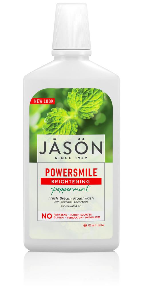 Jason Mouthwash Peppermint Powersmile Brightening