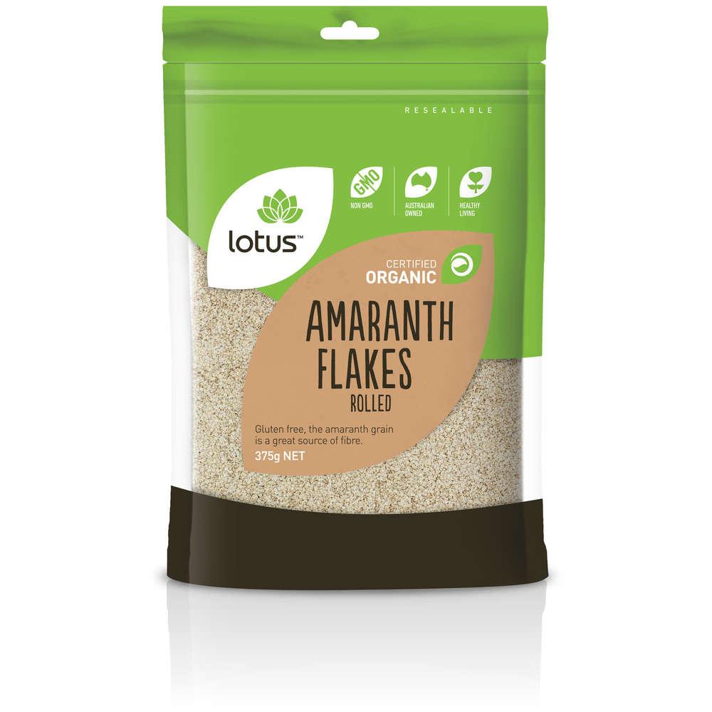 Lotus Foods Amaranth Flakes Rolled Organic