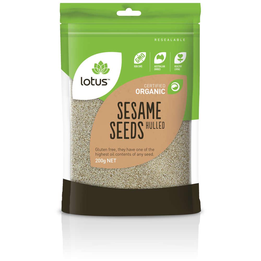 Lotus Foods Sesame Seeds Hulled Organic