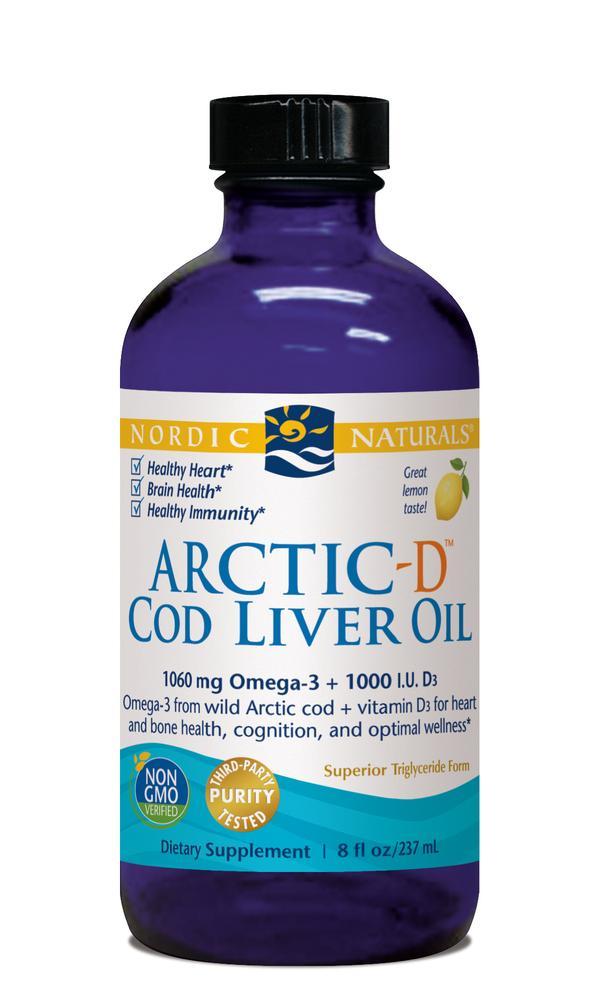 Nordic Naturals Arctic-D Cod Liver Oil Liquid