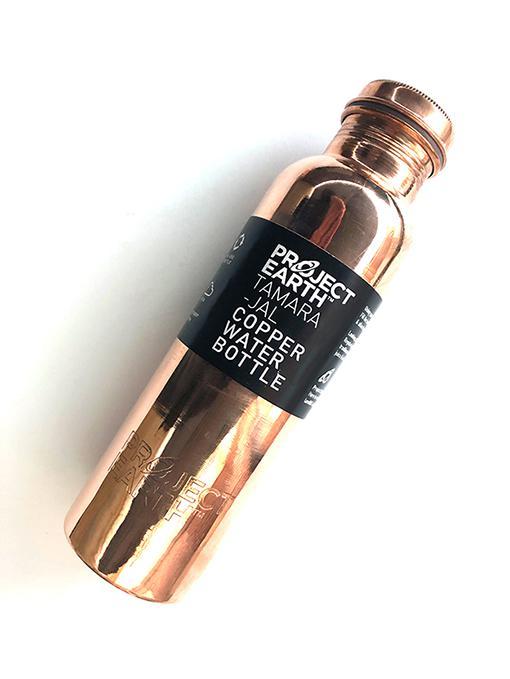 Project Earth 950mL Pure Copper Water Bottle