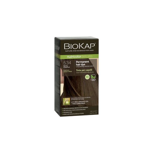 BioKap Nutricolor Delicato 5.34 Honey Chestnut
