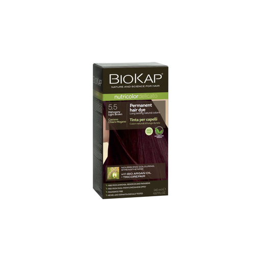 BioKap Nutricolor Delicato 5.5 Mahogany Light Brown