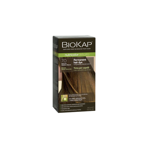 BioKap Nutricolor Delicato 7.0 Natural Medium Blond