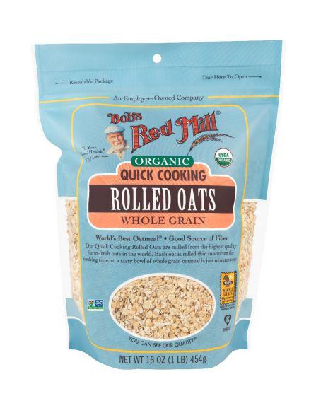 Bob's Red Mill Quick Cooking Rolled Oats Organic