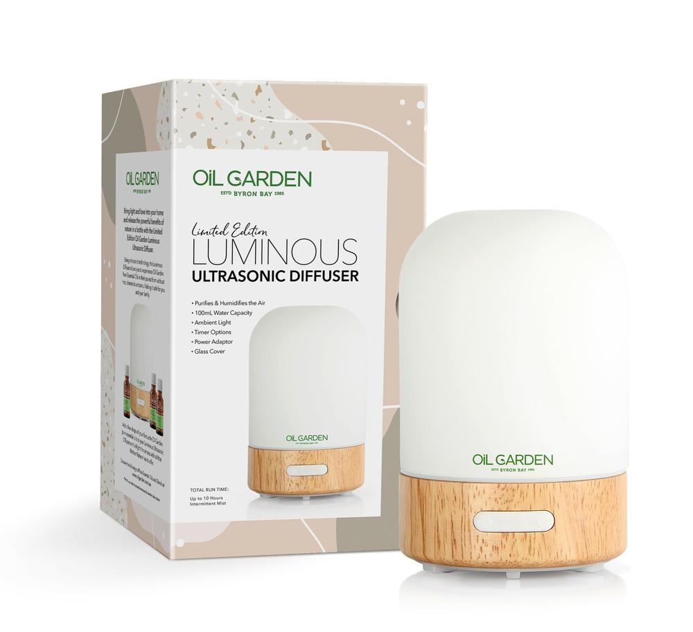 The Oil Garden The Oil Garden Aromatherapy Accessory Lumi Diffuser – Limited Edition Gift Set