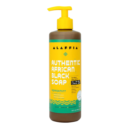 Alaffia African Black Soap All-In-One Peppermint