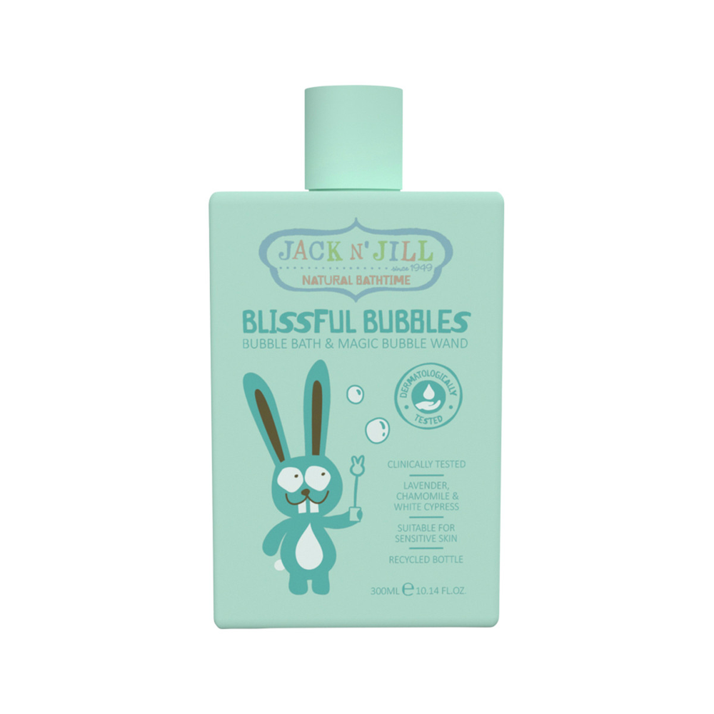 Jack n' Jill Natural Bathtime Blissful Bubbles (Bubble Bath &amp; Magic Bubble Wand)