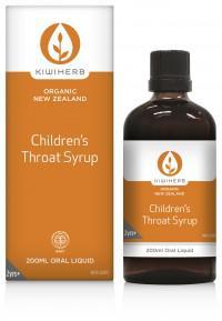 KiwiHerb Children's Organic Throat Syrup