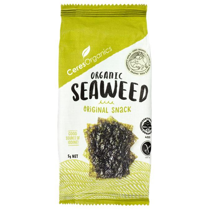 Ceres Organics Roasted Seaweed Snack