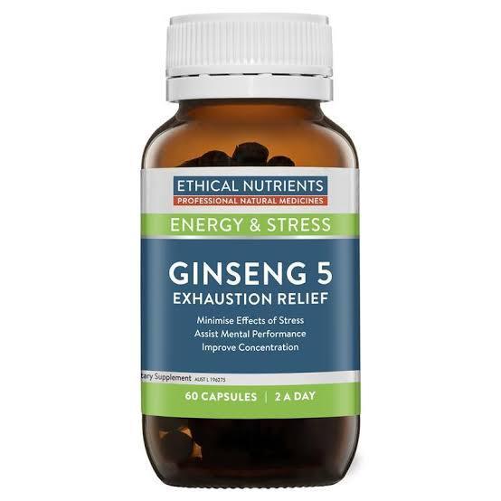 Ethical Nutrients Ginseng-5 Exhaustion Relief