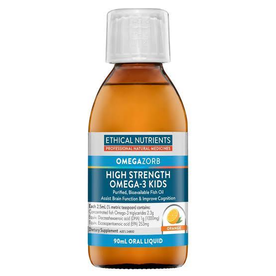 Ethical Nutrients OMEGAZORB High Strength Omega-3 Kids