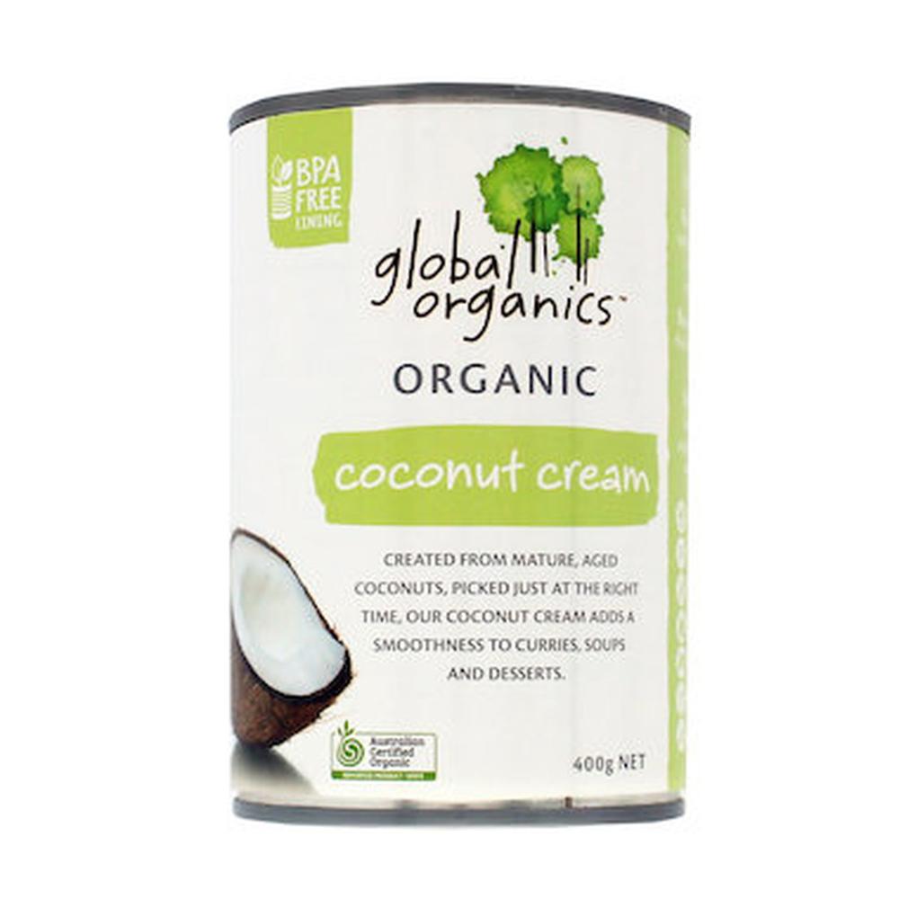 Global Organics Coconut Cream Organic (can)