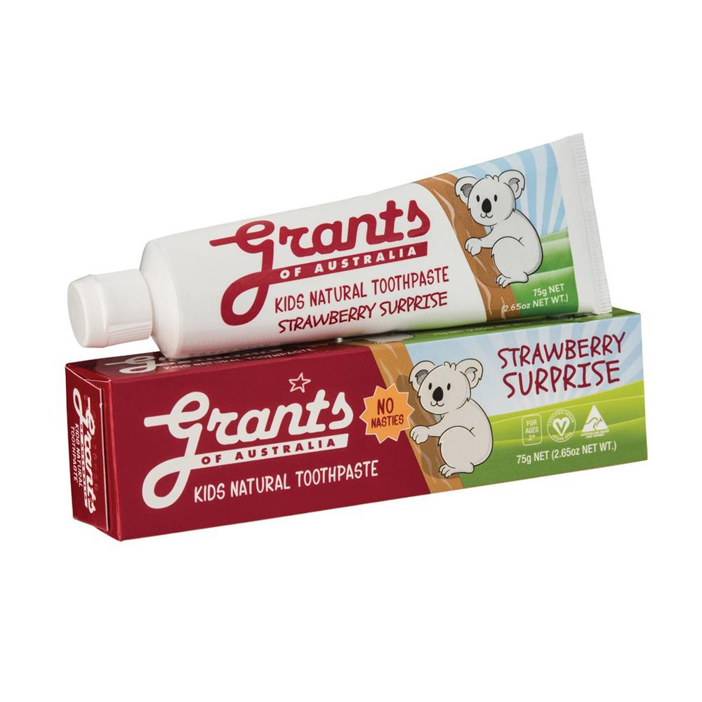 Grant's Toothpaste Kids Strawberrry Surprise
