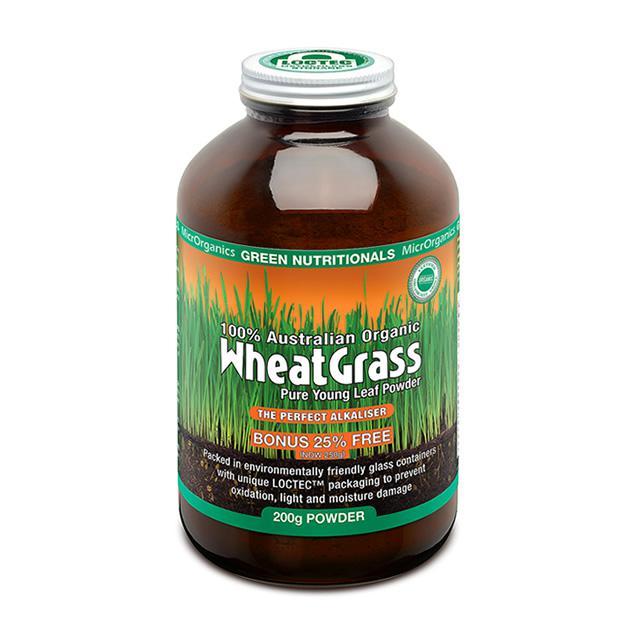 Green Nutritionals 100% Australian Organic WheatGrass Powder