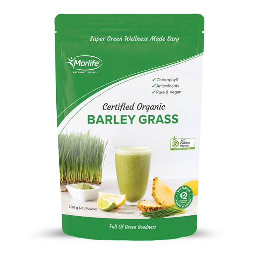 Morlife Barley Grass Certified Organic