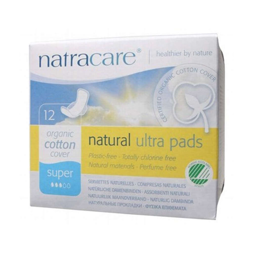 [25100259] Natracare Pads Super Organic Cotton