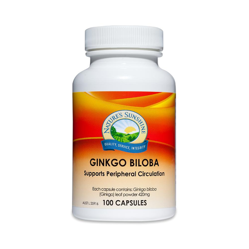 [25069068] Nature's Sunshine Ginkgo Biloba 420mg