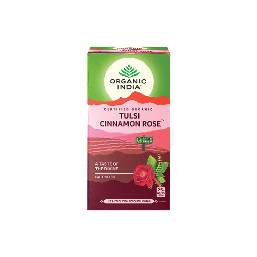 [25295825] Organic India Tulsi Cinnamon Rose