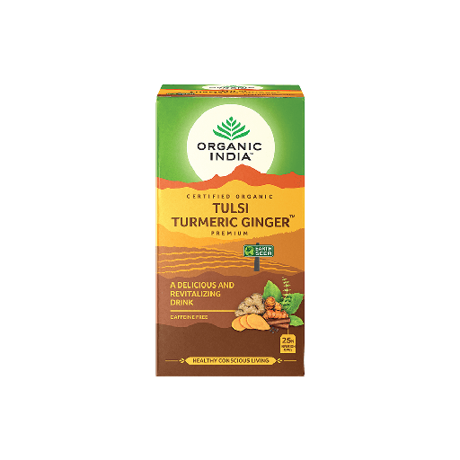 [25295863] Organic India Tulsi Turmeric Ginger