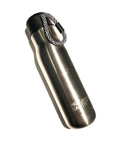 [25314441] Project Earth 500mL Dual Wall Stainless Steel Bottle Silver