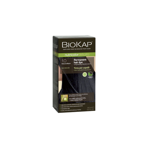 [25271829] BioKap Nutricolor Delicato 1.0 Natural Black