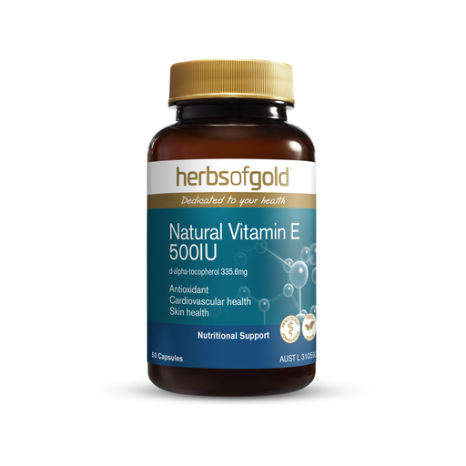 Herbs of Gold Natural Vitamin E 500iu