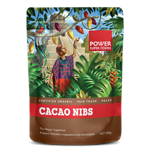 Power Super Foods Cacao Nibs - Origin