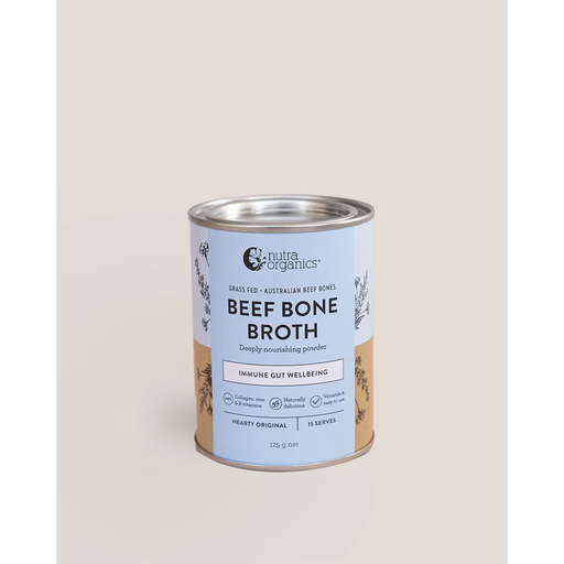 NutraOrganics Beef Bone Broth Powder Hearty Original
