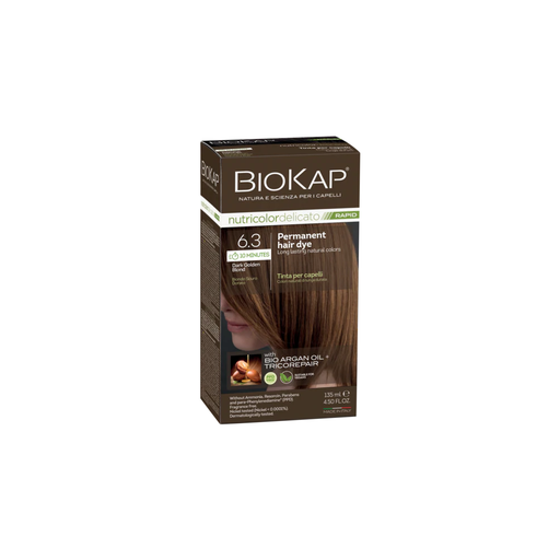 [25357271] BioKap Nutricolor Delicato Rapid 6.3 Dark Golden Blond