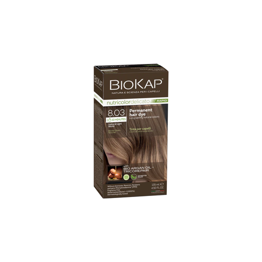 [25316957] BioKap Nutricolor Delicato Rapid 8.03 Natural Light Blond