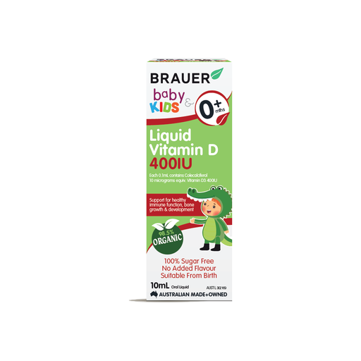 [25319392] Brauer Baby &amp; Kids Liquid Vitamin D 400iu