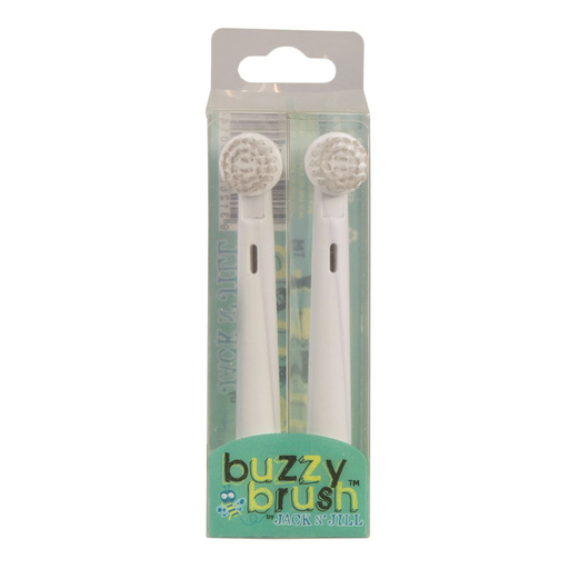 [25236378] Jack n' Jill Buzzy Brush Replacement Heads for Electric Toothbrush