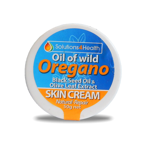 [25362466] Solutions 4 Health Oil of Wild Oregano Black Seed Oil &amp; Olive Leaf Extract Skin Cream