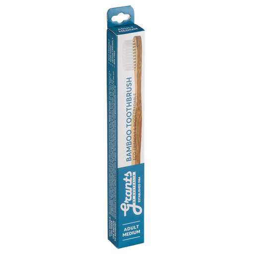 Grant's Toothbrush Adult Bamboo - Medium