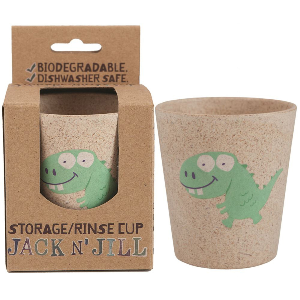 Jack n' Jill Storage/Rinse Biodegradable Cup Dino