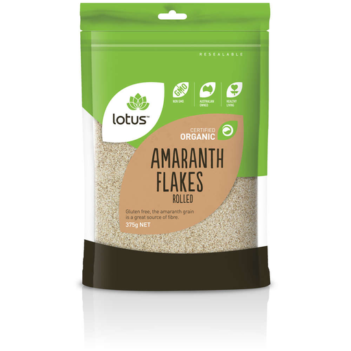 [25096323] Lotus Foods Amaranth Flakes Rolled Organic