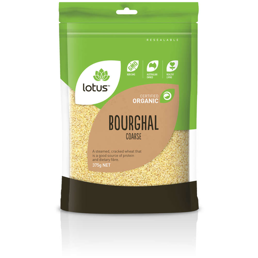 [25096538] Lotus Foods Bourghal Coarse Organic
