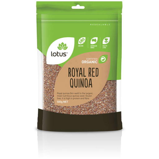 [25098105] Lotus Foods Quinoa Grain Red Organic