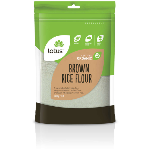 [25098235] Lotus Foods Rice Flour Brown Organic